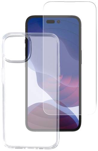 4Smarts 360° Protection Set X-Pro Clear Backcover Apple iPhone 14 Pro Max Transparent von 4Smarts