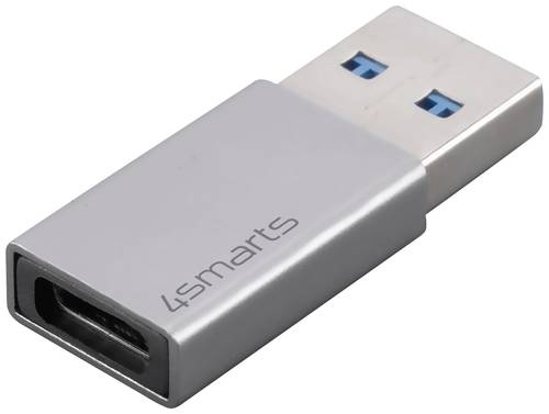 4Smarts USB 3.2 Gen 1 (USB 3.0) Adapter [1x USB 3.2 Gen 1 Stecker A (USB 3.0) - 1x USB-C® Buchse] von 4Smarts
