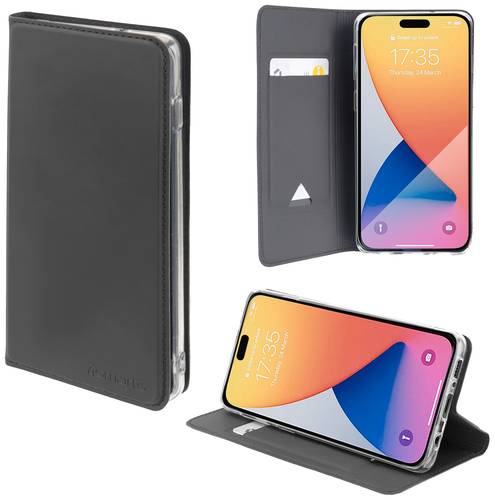 4Smarts Urban Lite Flip Case Apple iPhone 14 Pro Max Schwarz Standfunktion, Stoßfest von 4Smarts