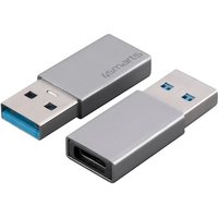 4smarts Passiver Adapter USB-A 3.0 auf USB-C 2er Set von 4Smarts