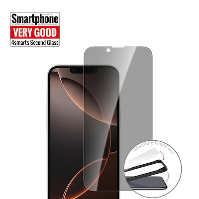 4smarts Second Glass Privacy mit Montagerahmen iPhone 16e 4smarts Second Glass Privacy mit Montagerahmen iPhone 16e von 4Smarts