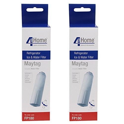 4Yourhome Ersatz Wasser & Ice Filter Cartridge Twin Pack für KitchenAid American Style Kühlschrank Gefrierschränke 4Yourhome Ersatz Wasser & Ice Filter Cartridge Twin Pack für KitchenAid American Style Kühlschrank Gefrierschränke von 4YourHome