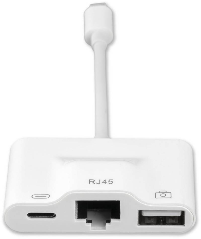 3in1 Hub Lightning > Ethernet von 4smarts