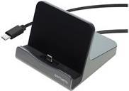 4Smarts Charging Station VoltDock Tablet USB-C 60W gunmetal (462261) von 4smarts