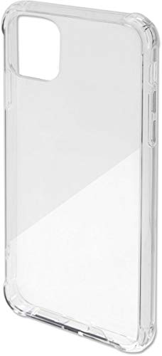 4smarts 4S467507 Ibiza Hybrid Case Kompatibel mit iPhone 11 Hülle [Kristallklare, Dünn] Hochfester Kunststoff Rückseite mit Silikonrahmen Bumper Handyhülle iPhone 11 Transparent von 4smarts