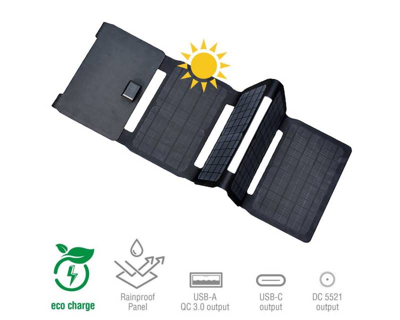 4smarts 4smarts Foldable Solar Panel 40W 1xUSB-A 1xUSB-C 1 Induktions-Ladegerät von 4smarts