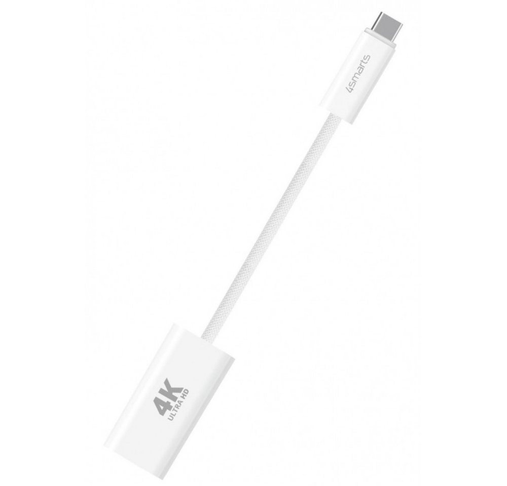 4smarts 540956 - USB-C auf HDMI Kabel - female - 15 cm - weiß HDMI-Kabel, USB-C, USB-C von 4smarts