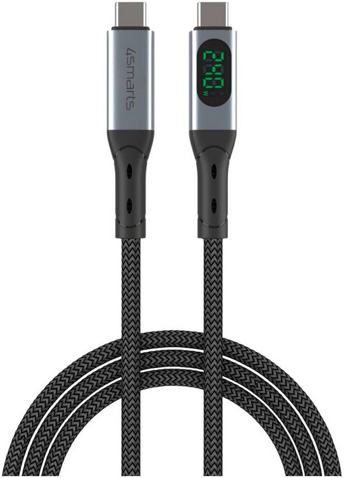 4smarts DigitCord Enterprise USB4 240W USB-Kabel, USB Typ C, (150,00 cm) von 4smarts