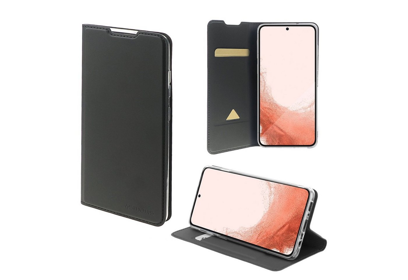 4smarts Flip Case Flip Case Urban Lite für Samsung Galaxy S24+, Bookcover, Standfunktion, stoßfest, Magnetverschluss, passgenau von 4smarts