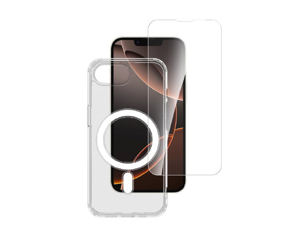 4smarts Handyhülle 3in1 Premium Starter Set für Apple iPhone SE (4.Gen), Backcover, Schutzhülle, Handyschutzhülle, Case, Schutzcase, stoßfest von 4smarts
