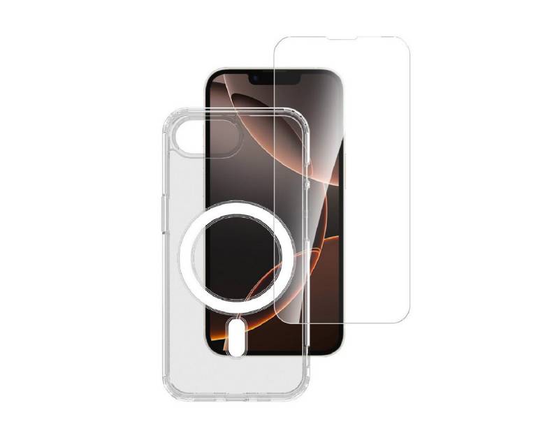 4smarts Handyhülle 3in1 Premium Starter Set für Apple iPhone SE (4.Gen), Backcover, Schutzhülle, Handyschutzhülle, Case, Schutzcase, stoßfest von 4smarts