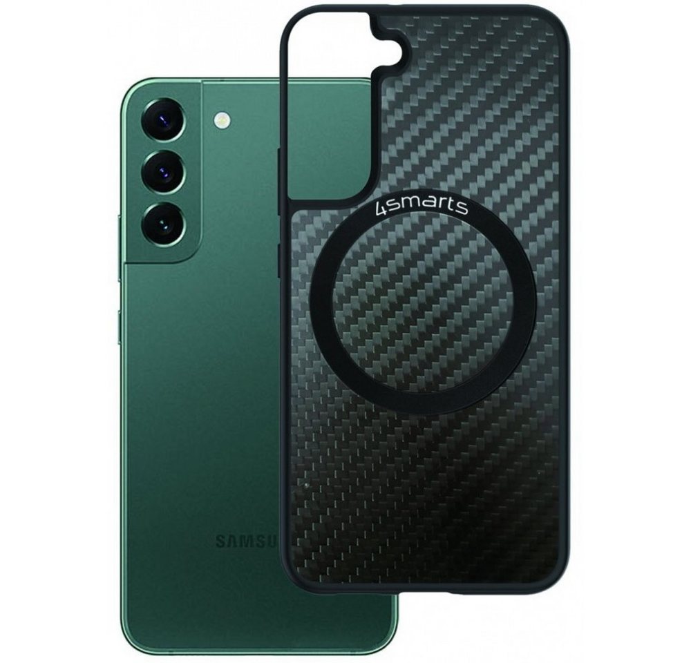 4smarts Handyhülle 4smarts Ultimag Carbon Case Galaxy S22+ schwarz Galaxy S22+ 4smarts Handyhülle 4smarts Ultimag Carbon Case Galaxy S22+ schwarz Galaxy S22+ von 4smarts