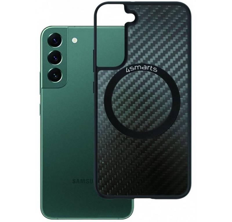 4smarts Handyhülle 4smarts Ultimag Carbon Case Galaxy S22+ schwarz Galaxy S22+ von 4smarts