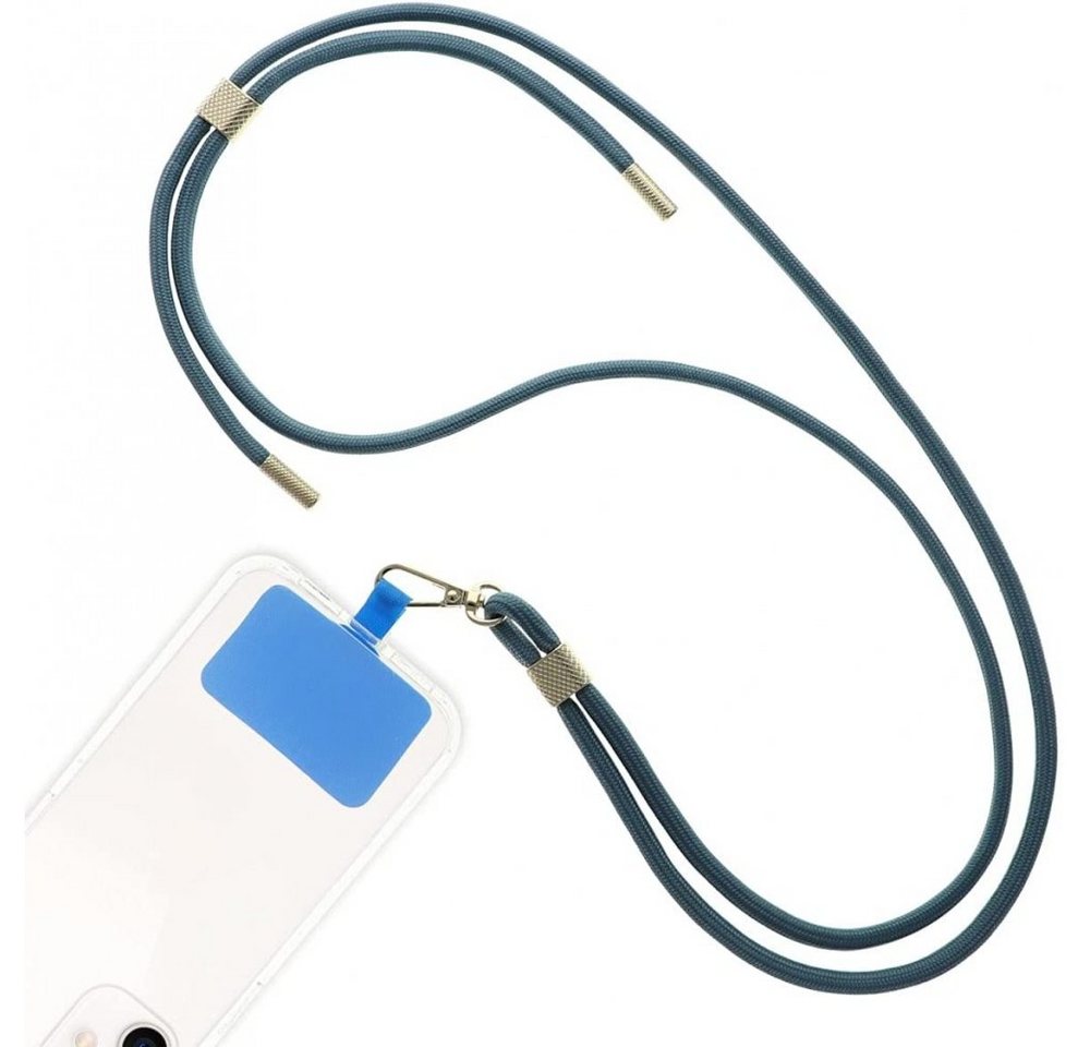 4smarts Handykette Universal Necklace Phone Pad - Handykette - taupe/blau von 4smarts