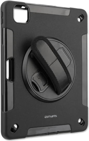 4smarts - Hintere Abdeckung für Tablet - widerstandsfähig - Polycarbonat, Gummi, Thermoplastisches Polyurethan (TPU) - Schwarz - für Samsung Galaxy Tab S6 Lite von 4smarts