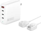 4smarts Ladegerät GaN Flex Pro 100W 3 USB-C+1 USB-A Travel (545100) von 4smarts