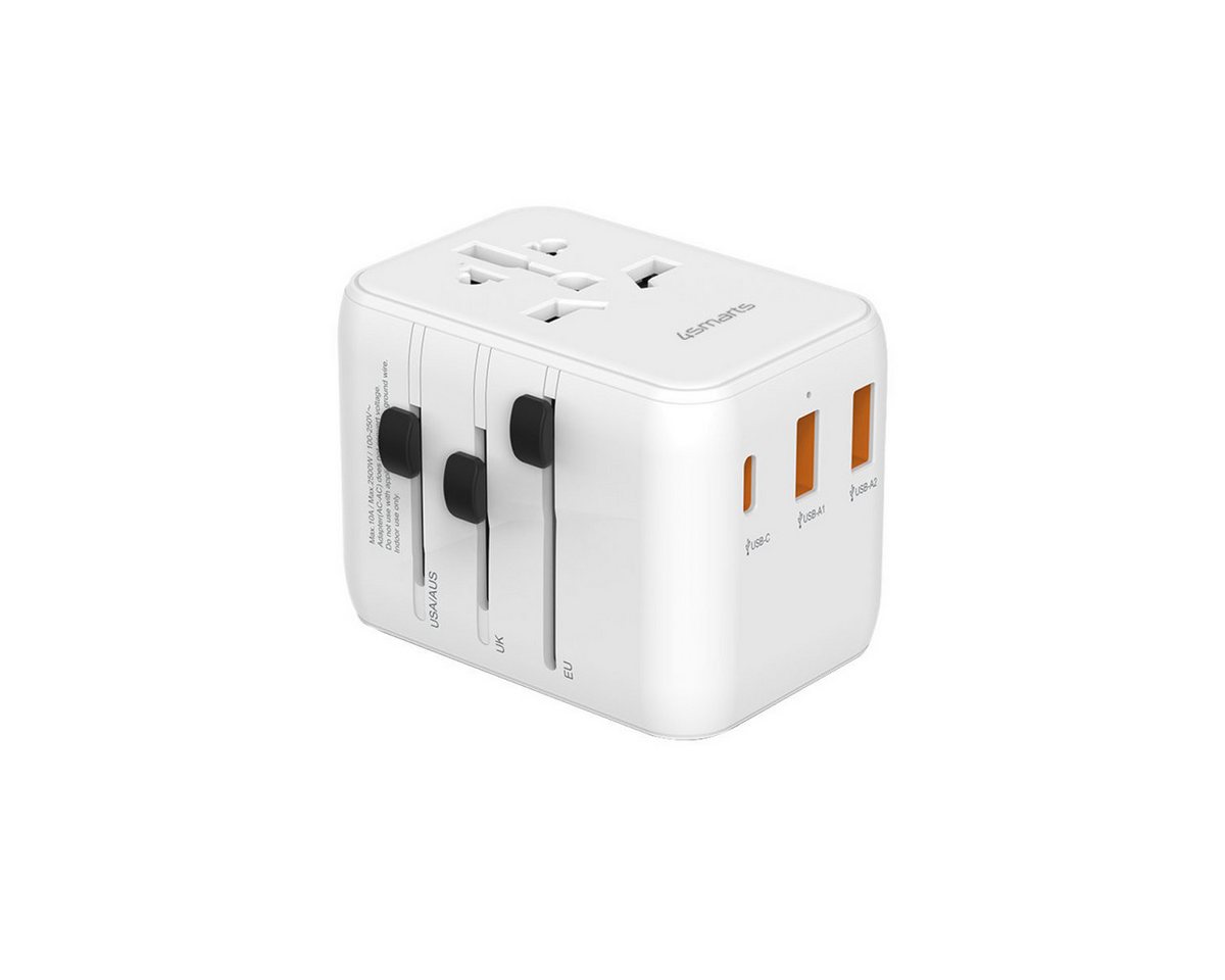 4smarts Nomad 20W Weltreiseadapter USB-Ladegerät von 4smarts