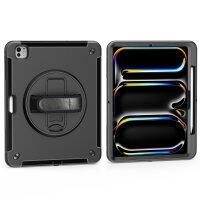 4smarts Rugged Case Grip für Apple iPad Pro 13" (M4, 2024) schwarz von 4smarts