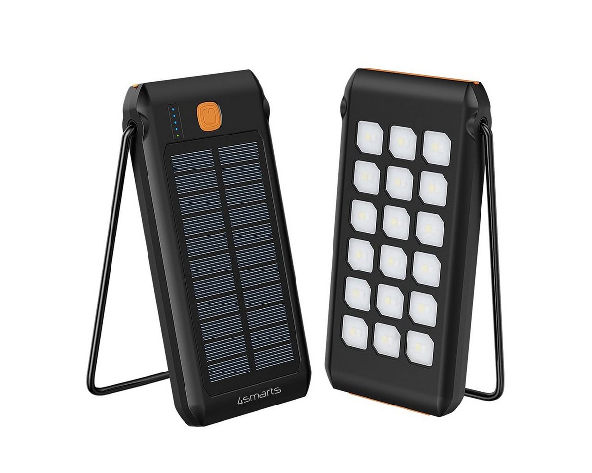 4smarts Solar Powerbank TitanPack Flex 10000mAh, Stand, Lampe Solar Powerbank 4smarts Solar Powerbank TitanPack Flex 10000mAh, Stand, Lampe Solar Powerbank von 4smarts