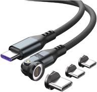4smarts USB-C 540° Magnetkabel-Set GravityCord 240W 1.8m (541237) von 4smarts