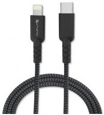RAPIDCord USB-C > Lightning (1m) schwarz von 4smarts