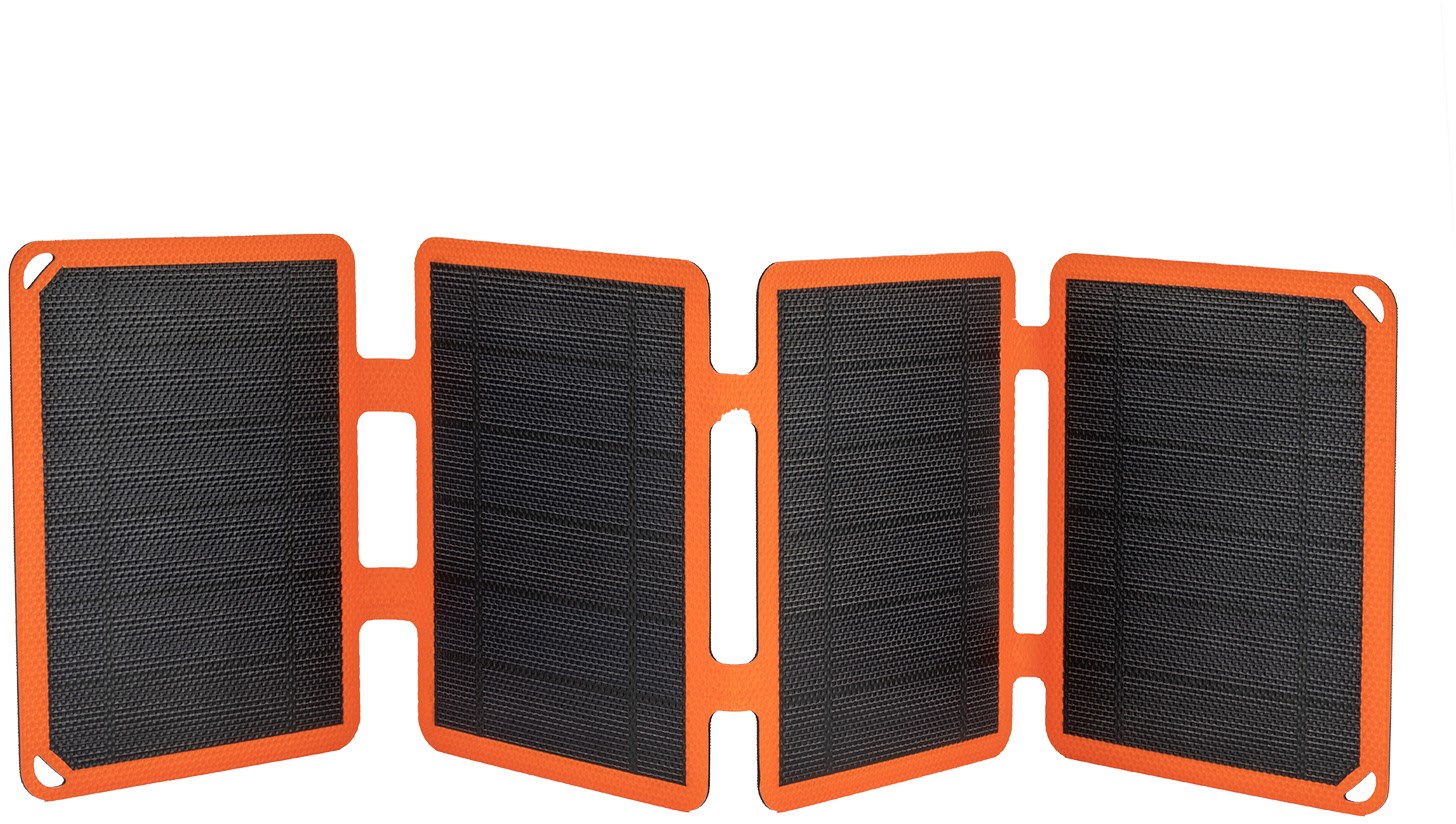 Solar Panel VoltSolar Compact (10W) schwarz/orange von 4smarts