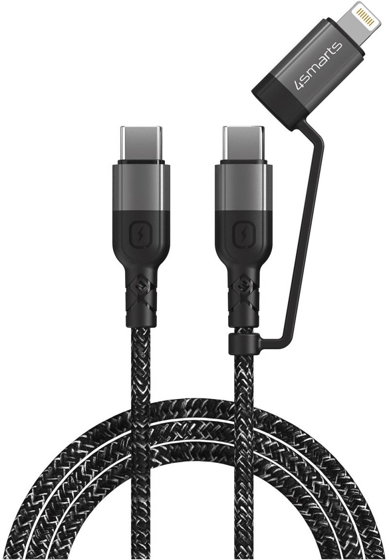 USB Type-C > USB-C/Lightning (1,5m) von 4smarts
