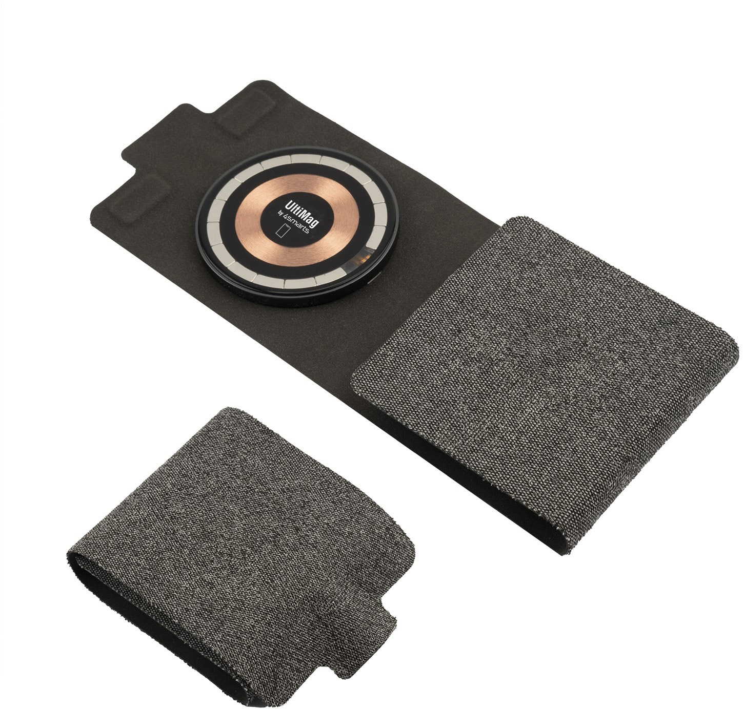 UltiMag Wireless Charger (15W) TripleFold schwarz von 4smarts