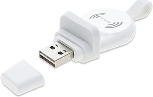 Wireless Charger VoltBeam Mini 2,5W for Apple Watch 1-8 / SE with USB-A Connector White von 4smarts
