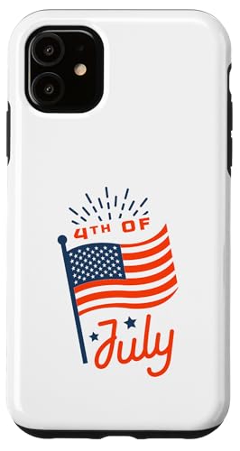 4. Juli - Lustig Hülle für iPhone 11 4. Juli - Lustig Hülle für iPhone 11 von 4th Of July