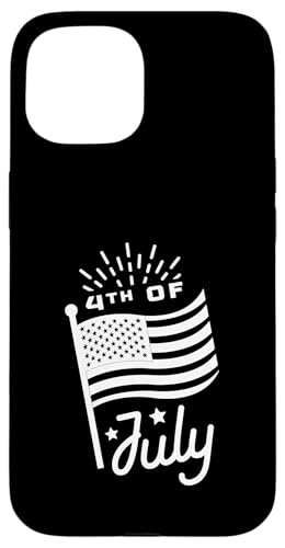 4. Juli - Lustig Hülle für iPhone 15 von 4th Of July