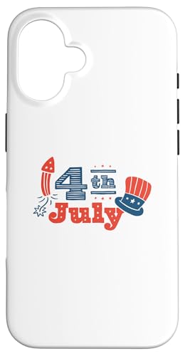 4. Juli - Lustig Hülle für iPhone 16 4. Juli - Lustig Hülle für iPhone 16 von 4th Of July