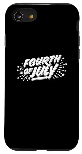 4. Juli - Lustig Hülle für iPhone SE (2020) / 7 / 8 von 4th Of July