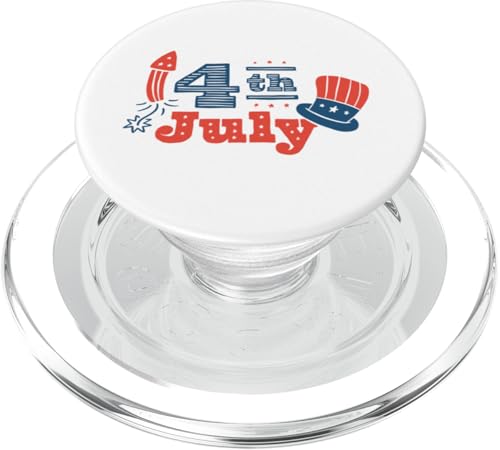 4. Juli - Lustig PopSockets PopGrip für MagSafe von 4th Of July
