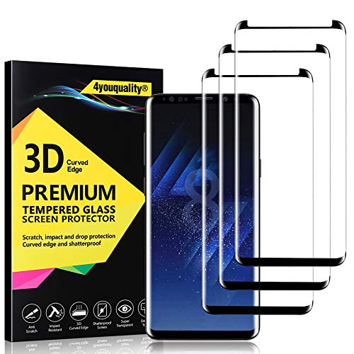 4youquality Displayschutzfolie für Samsung Galaxy S8, gehärtetes Glas,volle Abdeckung, kratzfest, Displayschutzfolie für Samsung Galaxy S8 4youquality Displayschutzfolie für Samsung Galaxy S8, gehärtetes Glas,volle Abdeckung, kratzfest, Displayschutzfolie für Samsung Galaxy S8 von 4youquality