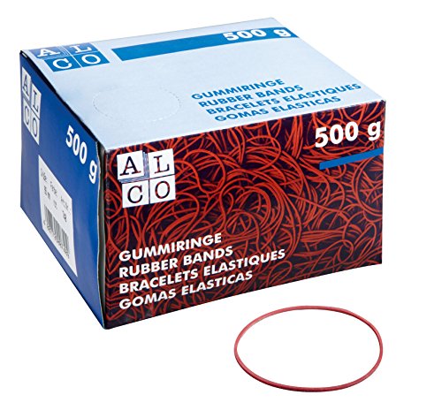 ALCO-Albert 739 - Gummiringe Ø 50 mm 500 g, rot von 5 STAR