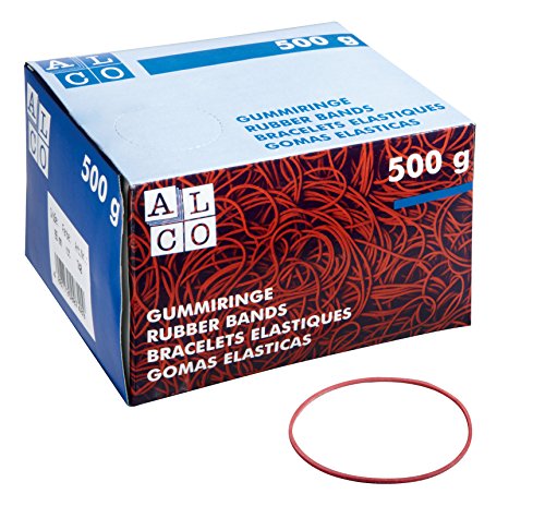 ALCO-Albert 741 - Gummiringe Ø 85 mm 500 g, rot von 5 STAR