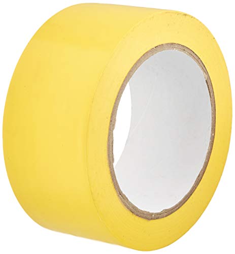 Boden-Markierungsband PVC für internen Gebrauch 50 mm x 33 m gelb von 5 STAR