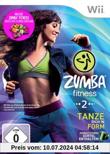 Zumba Fitness 2 - Special Edition (inkl. Fitness-Gürtel und 3 Zumba-Fitness Musik CD's) von 505 Games