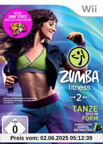 Zumba Fitness 2 - Special Edition (inkl. Fitness-Gürtel und 3 Zumba-Fitness Musik CD's) von 505 Games