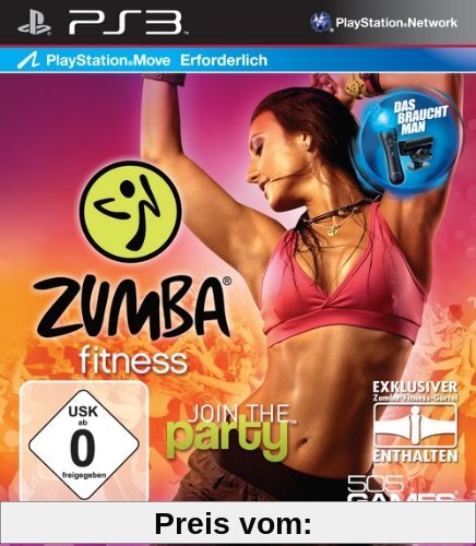 Zumba Fitness - Join the Party (inkl. Fitness-Gürtel, Move erforderlich) von 505 Games
