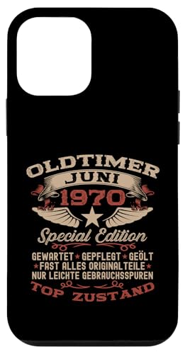 55. Geburtstag Geschenk Oldtimer Juni Jahrgang 1970 Hülle für iPhone 12 mini 55. Geburtstag Geschenk Oldtimer Juni Jahrgang 1970 Hülle für iPhone 12 mini von 55. Geburtstag Original Oldtimer Jahrgang 1970