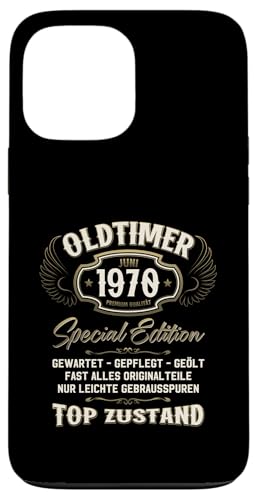 55. Geburtstag Geschenk Oldtimer Juni Jahrgang 1970 Hülle für iPhone 13 Pro Max von 55. Geburtstag Original Oldtimer Jahrgang 1970