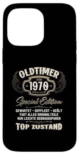 55. Geburtstag Geschenk Oldtimer Juni Jahrgang 1970 Hülle für iPhone 14 Pro Max von 55. Geburtstag Original Oldtimer Jahrgang 1970