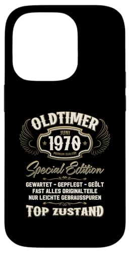55. Geburtstag Geschenk Oldtimer Juni Jahrgang 1970 Hülle für iPhone 14 Pro von 55. Geburtstag Original Oldtimer Jahrgang 1970