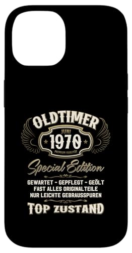 55. Geburtstag Geschenk Oldtimer Juni Jahrgang 1970 Hülle für iPhone 14 von 55. Geburtstag Original Oldtimer Jahrgang 1970
