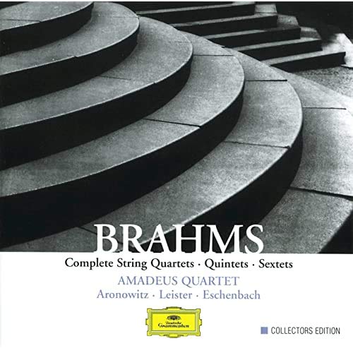 AMADEUS QUARTET - Brahms: musique de chambre (5 CD) von 5CD