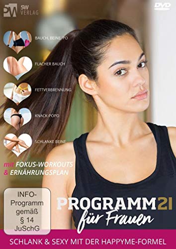 21happyme ++ Programm 21 für Frauen ++ Schlank in 21 Tagen ++ [2 DVDs] von 5W Verlag