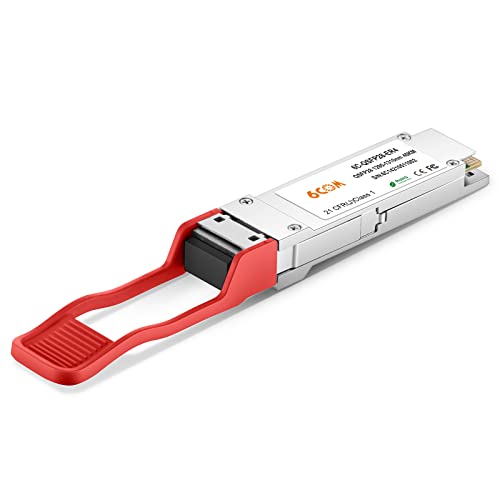 6COMGIGA 100GBASE-ER4 QSFP28 1310 nm 40 km DDM SMF Transceiver, 100 Gigabit Singlemode QSFP28 LC Modul kompatibel mit Cisco QSFP-100G-ER4-S von 6COMGIGA