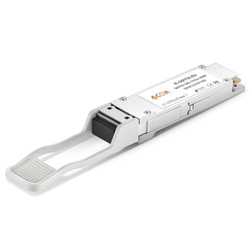 6COMGIGA 100GBASE-ZR4 QSFP28 100 km DDM-Transceiver, 100-Gigabit-Singlemode-QSFP28-LC-Modul, kompatibel mit Cisco QSFP-100G-ZR4-S von 6COMGIGA